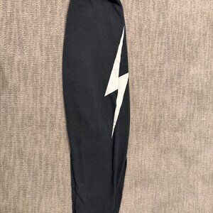 Aviator Nation Bolt Sweatpants in Charcoal